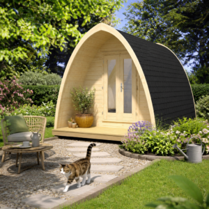26% Rabatt ✓ 4 × 3 m | Gartenhütte Camping Pod 400 | Terrasse | Massivholz Unkategorisiert online kaufen