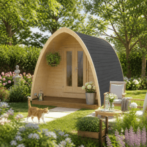 26% Rabatt ✓ 5 × 3 m | Gartenhütte Camping Pod 480 | Terrasse | Massivholz Unkategorisiert online kaufen