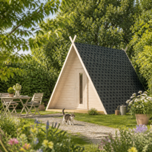 26% Rabatt ✓ 6 × 4 m | Gartenhütte Campinghaus Wigwam 28 | Terrasse | Massivholz Unkategorisiert online kaufen
