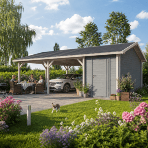 26% Rabatt ✓ Carport mit Abstellraum Westerwald 44 Unkategorisiert online kaufen