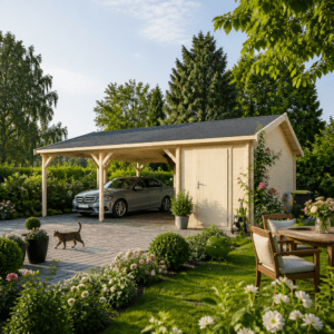 26% Rabatt ✓ Carport mit Abstellraum Westerwald 70 Unkategorisiert online kaufen