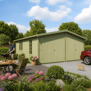 26% Rabatt ✓ Doppel Holzgarage Zeeland 70 Unkategorisiert online kaufen