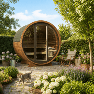 26% Rabatt ✓ Fass-Sauna Leo mit Vollglasfront Unkategorisiert online kaufen
