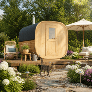 26% Rabatt ✓ Gartenhütte Fass-Sauna Quadro 300 cm Unkategorisiert online kaufen