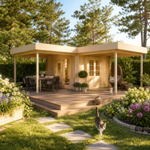 26% Rabatt ✓ 6 × 6 m | Flachdach Gartenhütte Holda 28 | modern | Massivholz Unkategorisiert online kaufen 26% Rabatt ✓ 6 × 6 m | Flachdach Gartenhütte Holda 28 | modern | Massivholz Unkategorisiert online kaufen