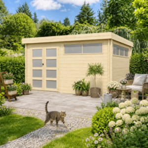 26% Rabatt ✓ 5 × 4 m | Flachdach Gartenhütte Nelo 44 C | Pultdach | modern Unkategorisiert online kaufen 26% Rabatt ✓ 5 × 4 m | Flachdach Gartenhütte Nelo 44 C | Pultdach | modern Unkategorisiert online kaufen