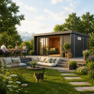 26% Rabatt ! Gartenhütte Alu Concept 44 B 6x4m Unkategorisiert online kaufen