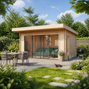 26% Rabatt ! Fjordholz Gartenhütte Alu Concept 44 E 6x4m Unkategorisiert online kaufen