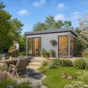 26% Rabatt ! Gartenhütte Alu Concept 44 G 6x4m Unkategorisiert online kaufen
