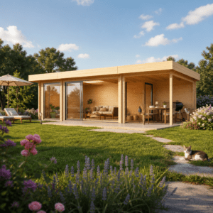 26% Rabatt ! Fjordholz Gartenhütte Alu Concept 70 O 9x5m Unkategorisiert online kaufen