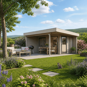 26% Rabatt ! Gartenhütte Alu Concept Relax 44 B 6x4m Unkategorisiert online kaufen