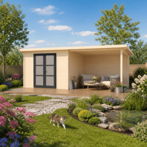 26% Rabatt ✓ 3 × 3 m | Gartenhütte Alu Line 28-C | Pultdach | modern Unkategorisiert online kaufen