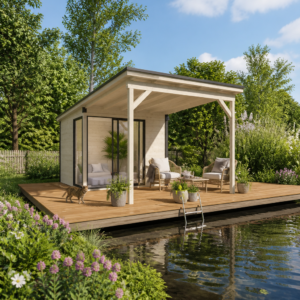 26% Rabatt ✓ 3 × 3 m | Gartenhütte Amrum-1 mit Vordach | modern | Massivholz Unkategorisiert online kaufen 26% Rabatt ✓ 3 × 3 m | Gartenhütte Amrum-1 mit Vordach | modern | Massivholz Unkategorisiert online kaufen