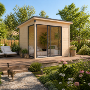 26% Rabatt ✓ 3 × 3 m | Gartenhütte Amrum-1 | modern | Massivholz Unkategorisiert online kaufen