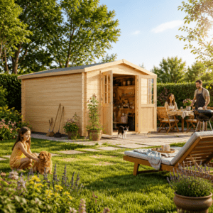 26% Rabatt ✓ 4 × 3 m | Gartenhütte Bente 28 D | Satteldach | klassisch | Massivholz Unkategorisiert online kaufen
