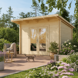 26% Rabatt ✓ 3 × 3 m | Gartenhütte Berlin 70 A Modern | Pultdach | Massivholz Unkategorisiert online kaufen