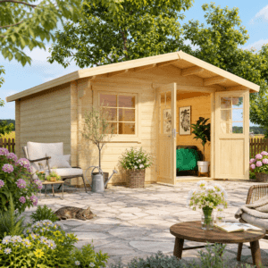 26% Rabatt ✓ 6 × 4 m | Gartenhütte Berlin 70 C Classic | Satteldach | Massivholz Unkategorisiert online kaufen 26% Rabatt ✓ 6 × 4 m | Gartenhütte Berlin 70 C Classic | Satteldach | Massivholz Unkategorisiert online kaufen