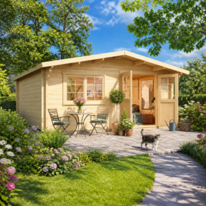 26% Rabatt ✓ 6 × 4 m | Gartenhütte Berlin 70 D Classic | Satteldach | Massivholz Unkategorisiert online kaufen