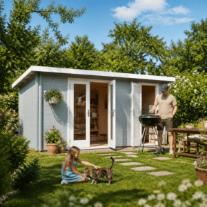 26% Rabatt ! Fjordholz Gartenhütte Modell Carin 44 C 4x3m Unkategorisiert online kaufen