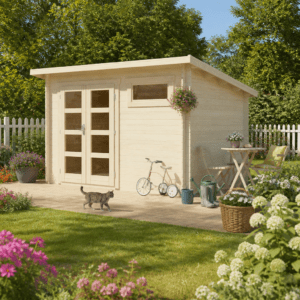 25% Rabatt ✓ 4 × 3 m | Gartenhütte Carina 28 | Pultdach | modern | Massivholz Unkategorisiert online kaufen 25% Rabatt ✓ 4 × 3 m | Gartenhütte Carina 28 | Pultdach | modern | Massivholz Unkategorisiert online kaufen