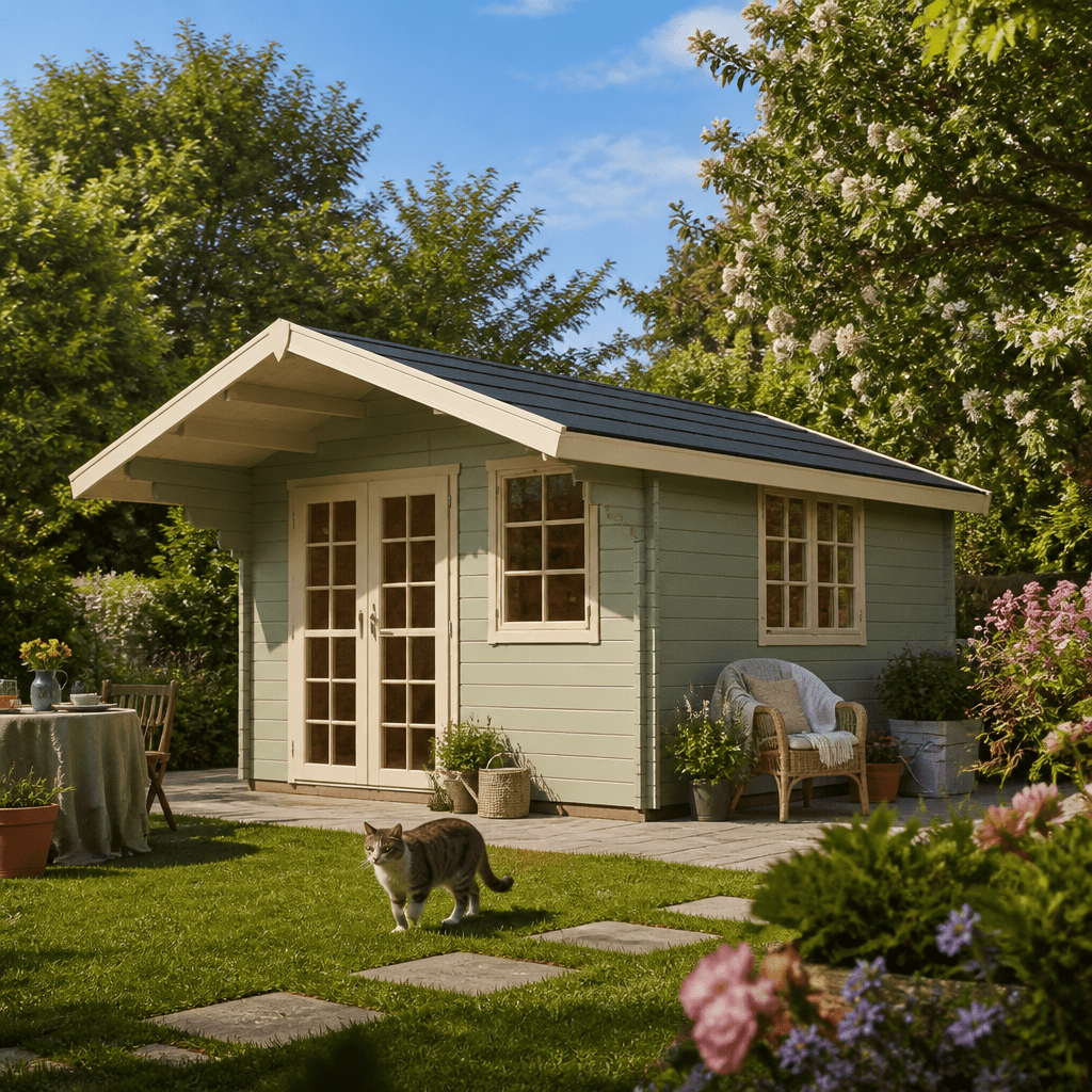 26% Rabatt ! Gartenhütte Modell Carl 40 A 4x3m