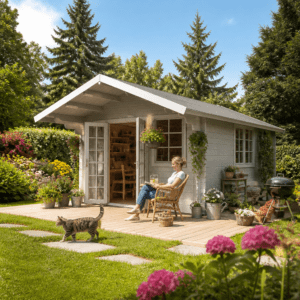 26% Rabatt ! Gartenhütte Modell Carl 40 C 5x3m Unkategorisiert online kaufen