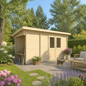 26% Rabatt ✓ 4 × 3 m | Gartenhütte Carla 28 A | Pultdach | modern | Massivholz Unkategorisiert online kaufen