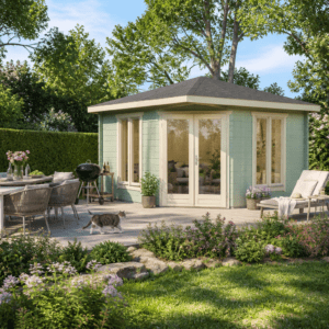 26% Rabatt ! Fjordholz Gartenhütte Modell Cati 44 Modern 4x4m Unkategorisiert online kaufen