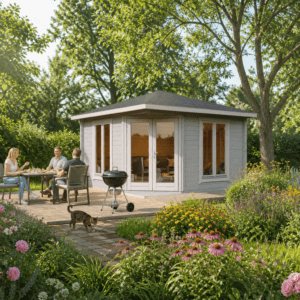 26% Rabatt ! Fjordholz Gartenhütte Modell Cati 70 Modern 4x4m Unkategorisiert online kaufen