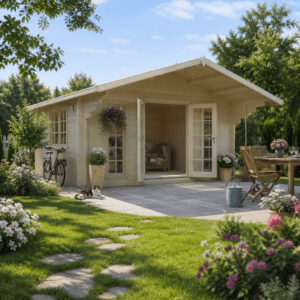 26% Rabatt ✓ 6 × 4 m | Gartenhütte Detroit 70 | Satteldach | modern | klassisch | Massivholz Unkategorisiert online kaufen 26% Rabatt ✓ 6 × 4 m | Gartenhütte Detroit 70 | Satteldach | modern | klassisch | Massivholz Unkategorisiert online kaufen