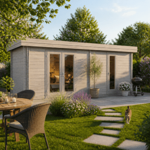 26% Rabatt ! Fjordholz Gartenhütte Modell Domeo 44 6x3m Unkategorisiert online kaufen