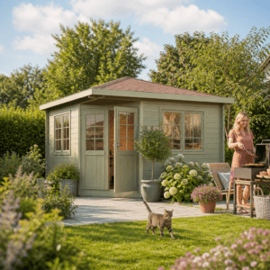 26% Rabatt ✓ Gartenhütte Fargo 70 A | Massivholz | 4 × 4 m Unkategorisiert online kaufen