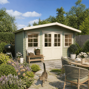 26% Rabatt ! Fjordholz Gartenhütte Modell Florian 44 5x4m Unkategorisiert online kaufen
