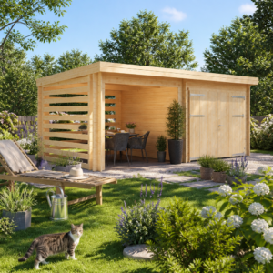 27% Rabatt ✓ 6 × 3 m | Gartenhütte Gardenstore 28 C, Natu | Massivholz Unkategorisiert online kaufen