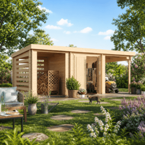 47% Rabatt ✓ 6 × 3 m | Gartenhütte Gardenstore 28 D, Natu | Massivholz Unkategorisiert online kaufen
