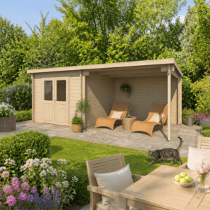 26% Rabatt &check; Gartenhütte Gent 28 A |6x3m Unkategorisiert online kaufen