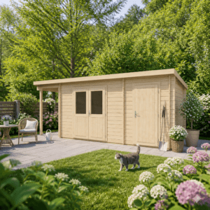 26% Rabatt ✓ 6 × 4 m | Gartenhütte Gent 28 F | Pultdach | Massivholz Unkategorisiert online kaufen 26% Rabatt ✓ 6 × 4 m | Gartenhütte Gent 28 F | Pultdach | Massivholz Unkategorisiert online kaufen