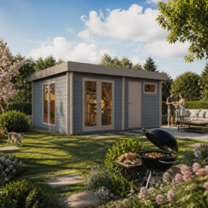 26% Rabatt ✓ Gartenhütte Holm 44 | Flachdach | modern | Massivholz Unkategorisiert online kaufen