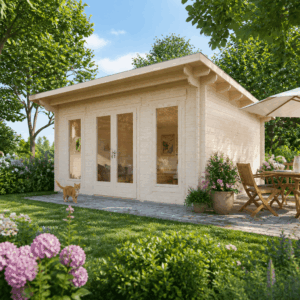 26% Rabatt ✓ Gartenhütte Jacob 44 F | Pultdach | modern | Massivholz | 5 × 5 m Unkategorisiert online kaufen 26% Rabatt ✓ Gartenhütte Jacob 44 F | Pultdach | modern | Massivholz | 5 × 5 m Unkategorisiert online kaufen
