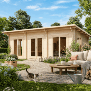 26% Rabatt ! Fjordholz Gartenhütte Modell Jacob 70 I 7x5m Unkategorisiert online kaufen