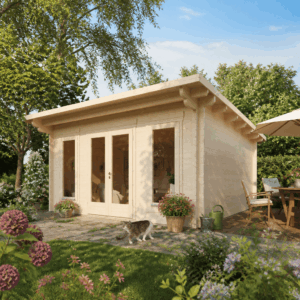 26% Rabatt ! Fjordholz Gartenhütte Modell Jacob 90 F 5x4m Unkategorisiert online kaufen