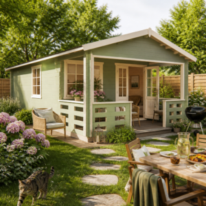 26% Rabatt ! Fjordholz Gartenhütte Modell Johnny 44 B 8x4m Unkategorisiert online kaufen