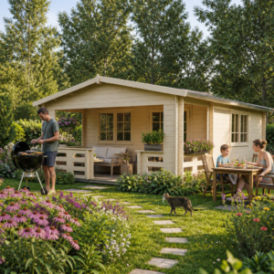 26% Rabatt ! Fjordholz Gartenhütte Modell Johnny 44 C 6x4m Unkategorisiert online kaufen