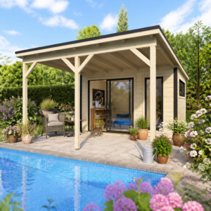 26% Rabatt ✓ 4 × 3 m | Gartenhütte Juist-1 mit Vordach | modern | Massivholz Unkategorisiert online kaufen 26% Rabatt ✓ 4 × 3 m | Gartenhütte Juist-1 mit Vordach | modern | Massivholz Unkategorisiert online kaufen