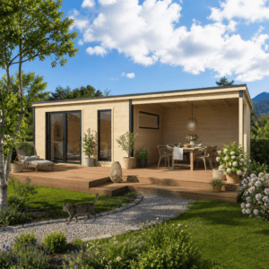 26% Rabatt ✓ 5 × 3 m | Gartenhütte Juist-3 mit Anbau | modern | Massivholz Unkategorisiert online kaufen 26% Rabatt ✓ 5 × 3 m | Gartenhütte Juist-3 mit Anbau | modern | Massivholz Unkategorisiert online kaufen