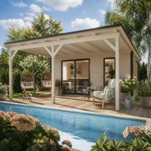 26% Rabatt ✓ 5 × 4 m | Gartenhütte Juist-4 mit Vordach | modern | Massivholz Unkategorisiert online kaufen 26% Rabatt ✓ 5 × 4 m | Gartenhütte Juist-4 mit Vordach | modern | Massivholz Unkategorisiert online kaufen