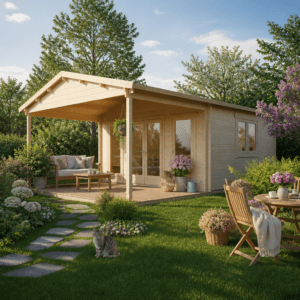 26% Rabatt ✓ 7 × 5 m | Gartenhütte Julia 70 D | Vordach | Satteldach | klassisch | Massivholz Unkategorisiert online kaufen 26% Rabatt ✓ 7 × 5 m | Gartenhütte Julia 70 D | Vordach | Satteldach | klassisch | Massivholz Unkategorisiert online kaufen