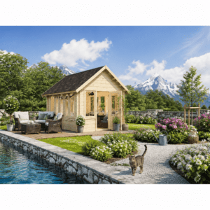 26% Rabatt ✓ 5 × 3 m | Gartenhütte Jura 70 | klassisch | Massivholz Unkategorisiert online kaufen