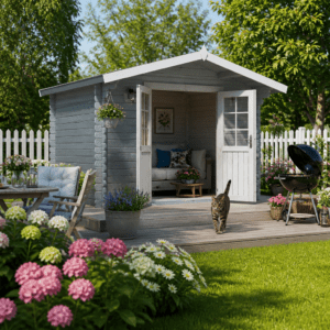25% Rabatt ! Gartenhütte Modell Kenly 28 3x3m Unkategorisiert online kaufen