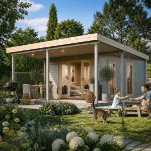 26% Rabatt ! Fjordholz Gartenhütte Modell Keno 44 8x6m Unkategorisiert online kaufen